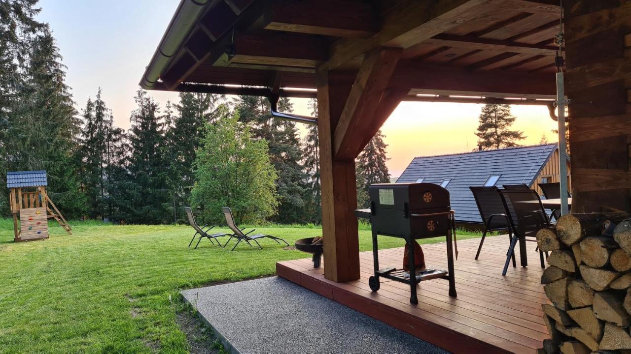 Вилла Drevenica Lesanka Демяновская долина Экстерьер фото